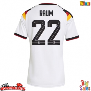 Germany David Raum #22 Replica Home Stadium Shirt for Women World Cup 2026 Short Sleeve